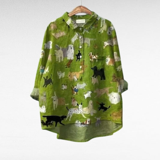 Mireva - Elegant Vintage Blouse