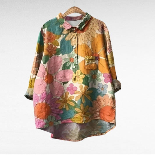 Mireva - Elegant Vintage Blouse
