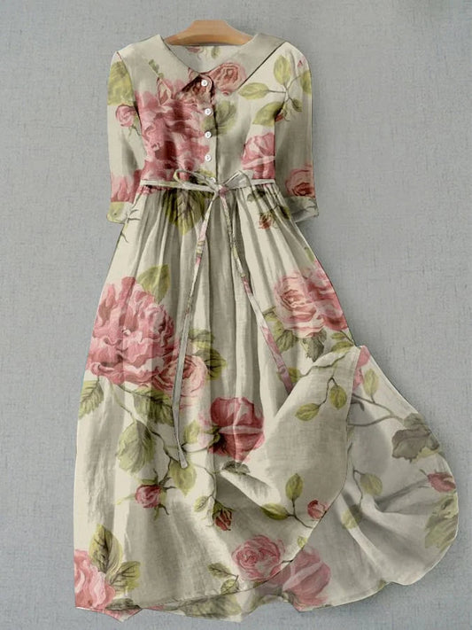 Stella | Classic Floral Dress