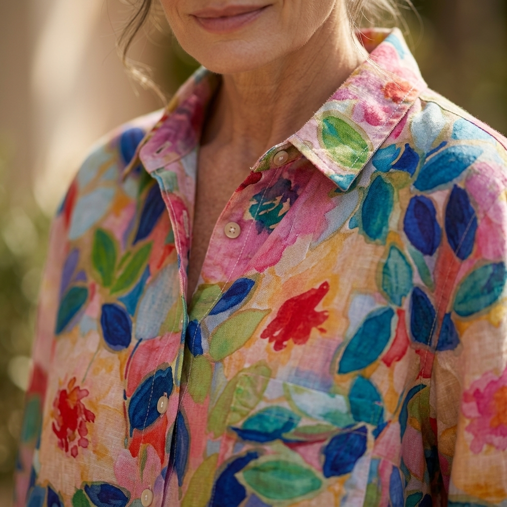 Mireva - Elegant Vintage Blouse