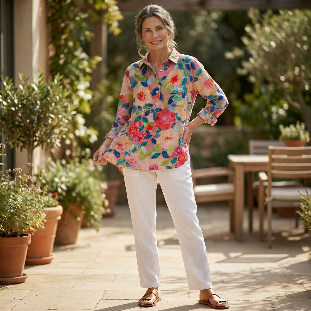 Mireva - Elegant Vintage Blouse